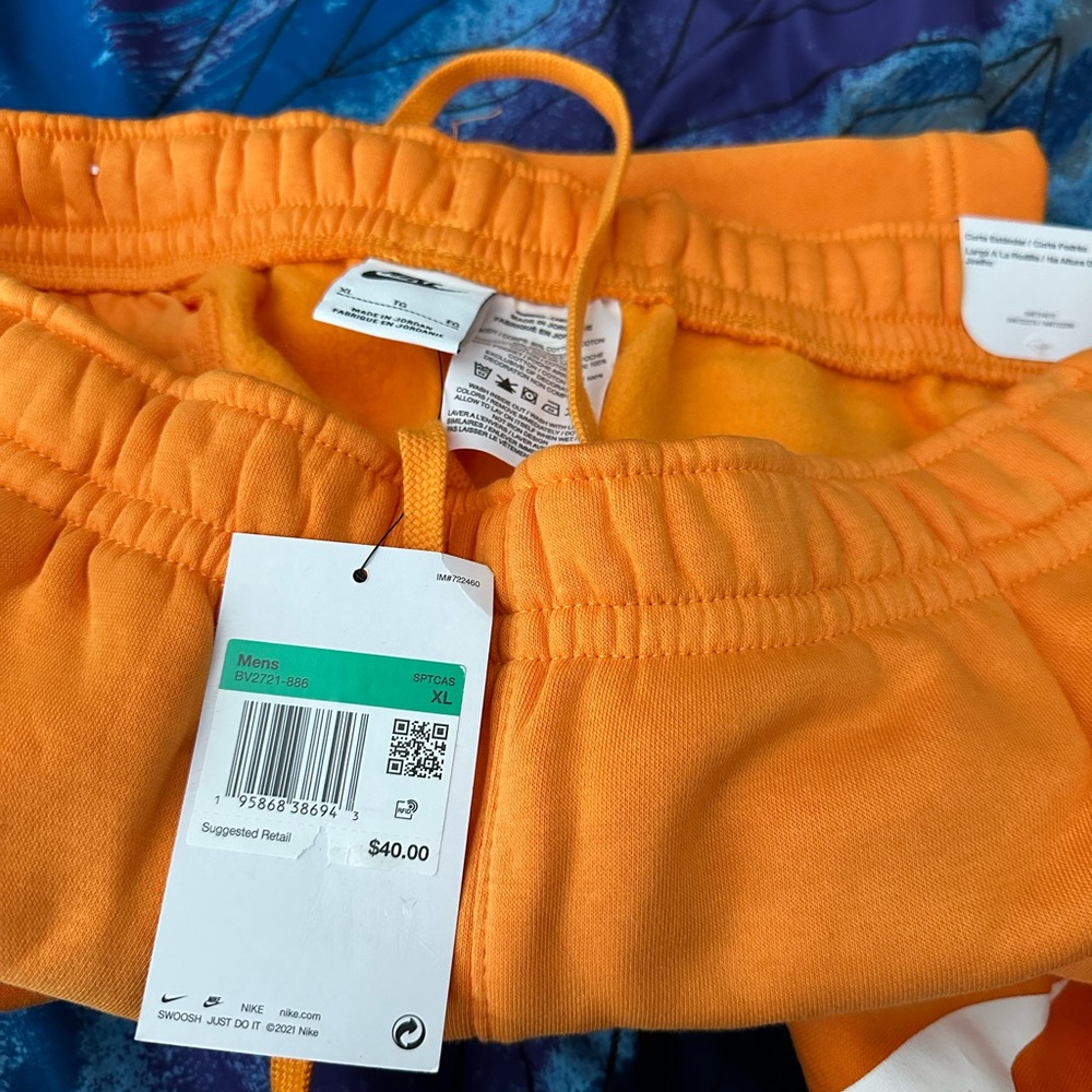 XL Nike Fleece Shorts Brand New with Tags